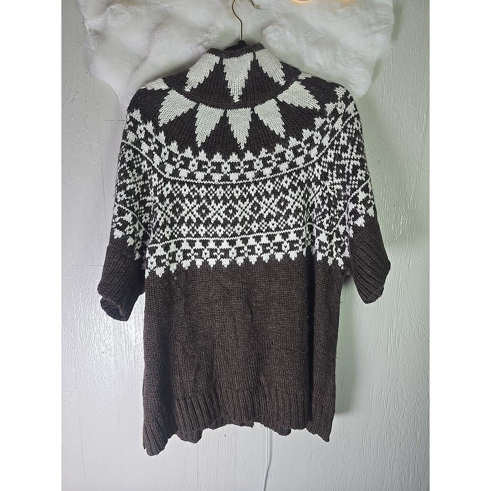 Motto Plus Cardigan Sweater Wool Blend Womens 2X Grandpa Soft Cozy Winter - Picture 8 of 9